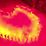 Jahorina: Osvijetljena pješačka staza