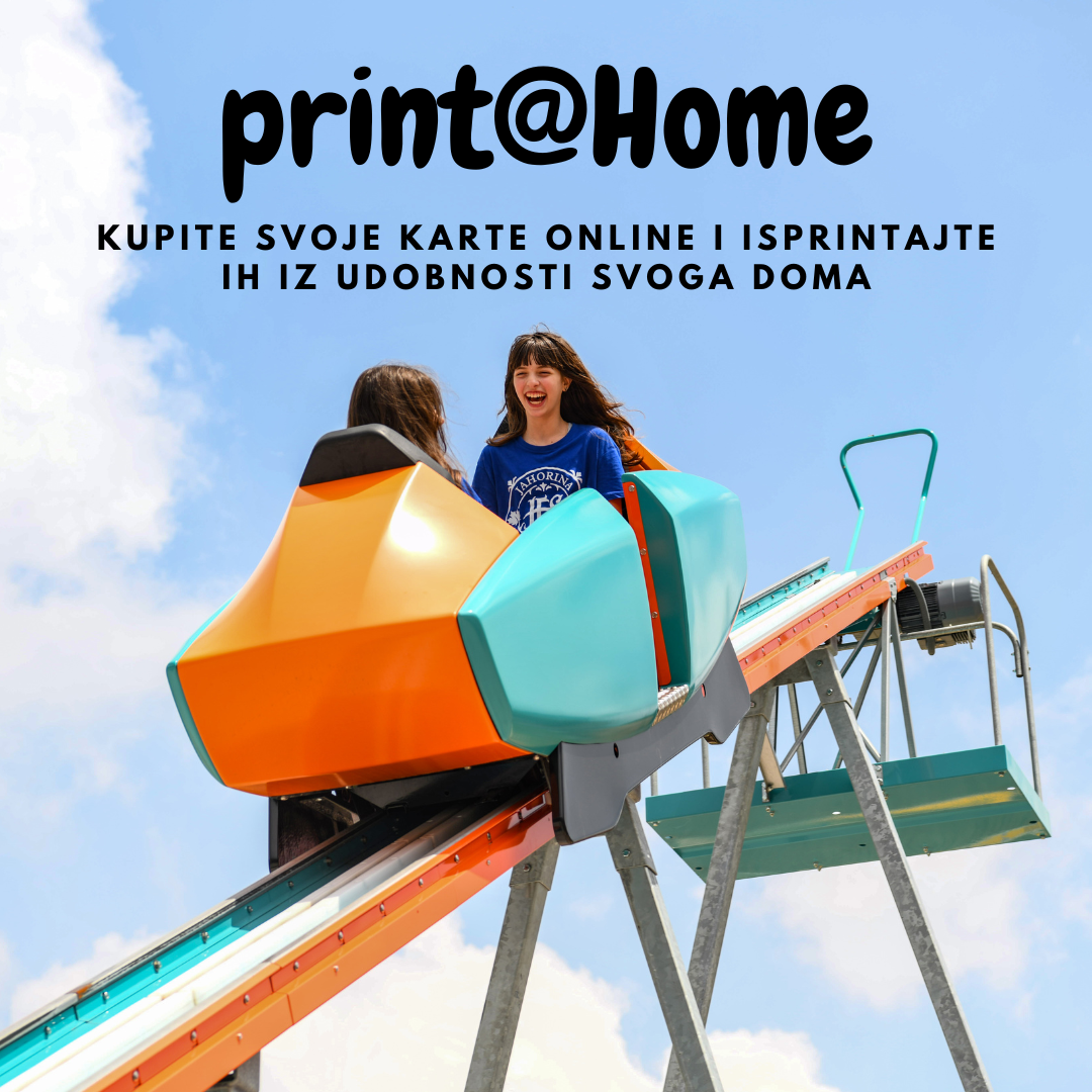 Sjajne vijesti – kupite i isprintajte svoje karte iz udobnosti svoga doma!