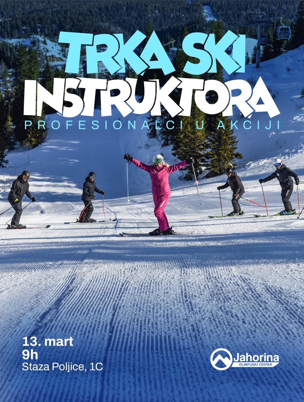 TRKA SKI INSTRUKTORA NA JAHORINI!
